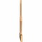 Ekena Millwork Saratoga Timber Gable Bracket, Western Red Cedar, 60"W x 40"H x 1 1/2"D x 5 1/2"F, 16/12 Pitch GBW060X40X0206SAR00SWR - alternate 2